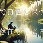 言葉で自己を保つこと、人間存在を信じること